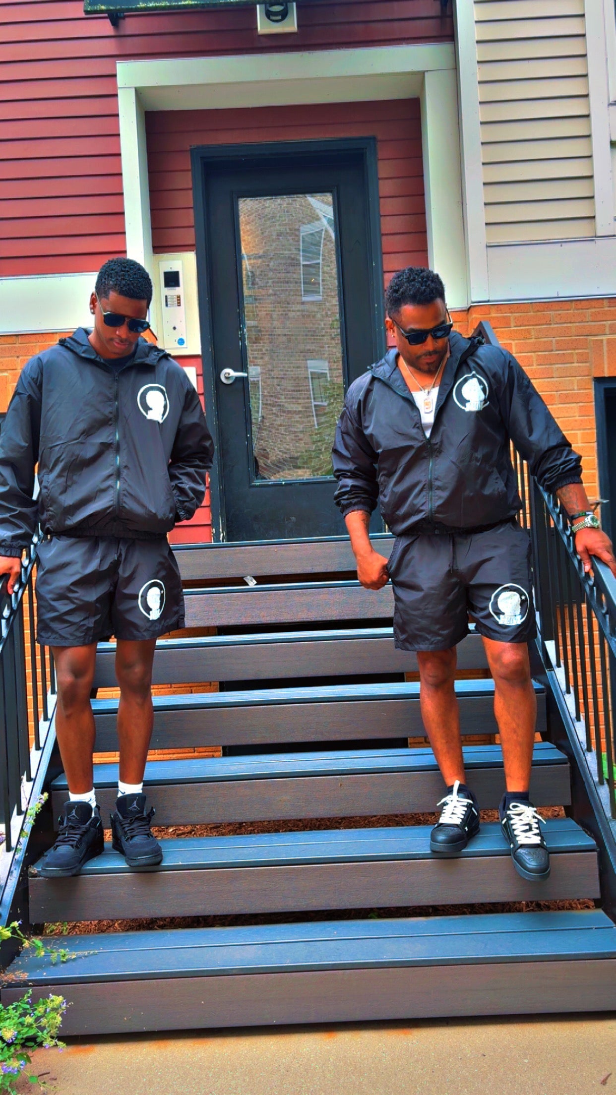 Boys ll HIM Windbreaker Jacket and Shorts Set