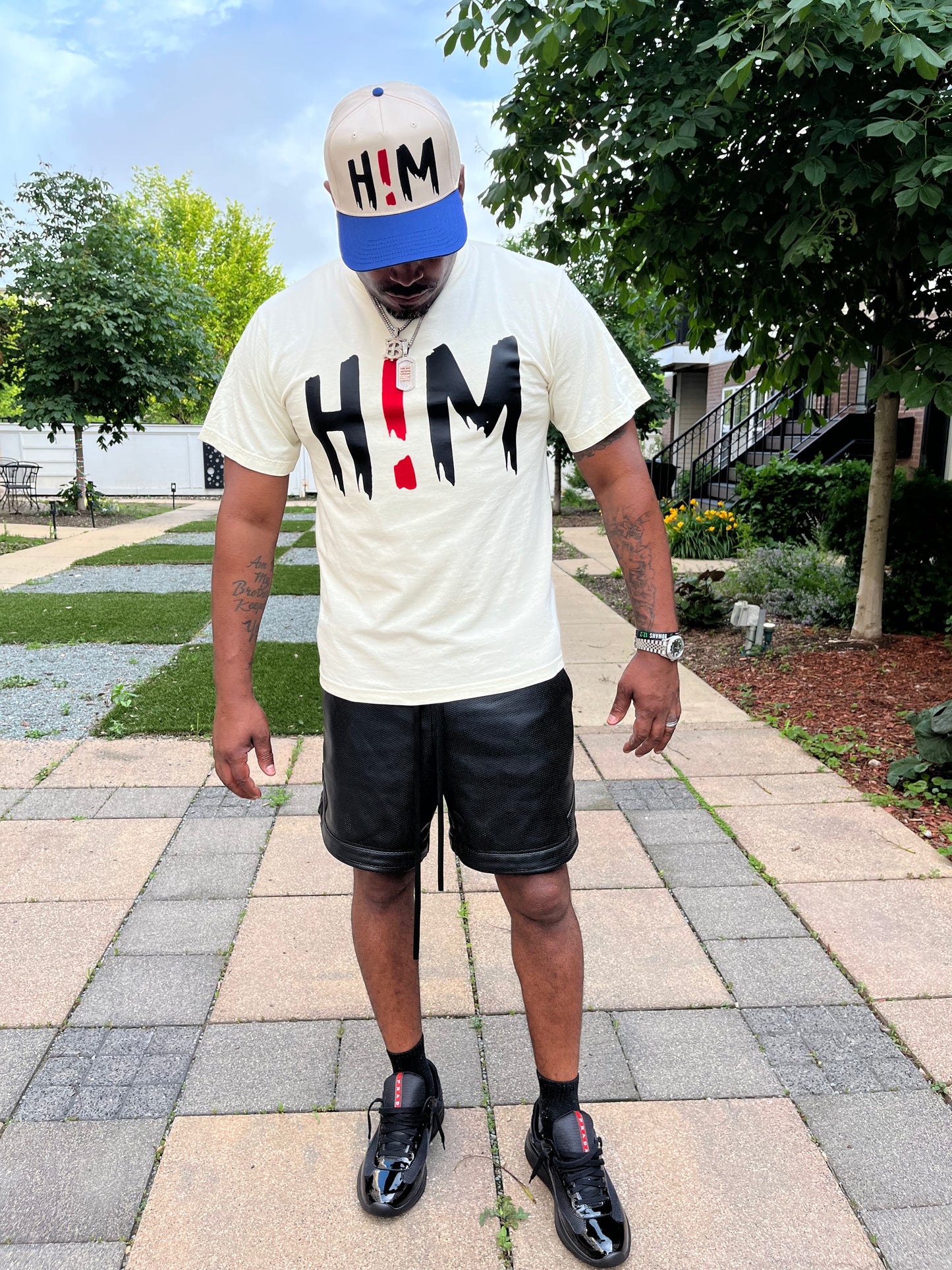 Royal Blue H!M Baseball Cap